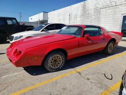 Salvage cars for sale at Chicago Heights, IL auction: 1979 Pontiac Firebird