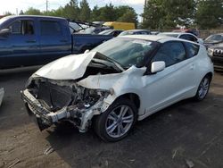 Salvage cars for sale from Copart Denver, CO: 2011 Honda CR-Z EX