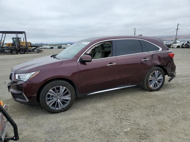 2017 Acura MDX Technology