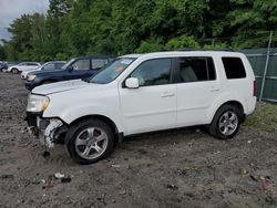 Vehiculos salvage en venta de Copart Candia, NH: 2013 Honda Pilot EXL