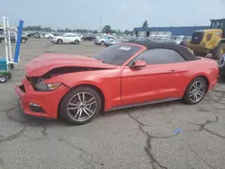 Ford salvage cars for sale: 2017 Ford Mustang