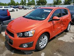 Chevrolet salvage cars for sale: 2012 Chevrolet Sonic LT