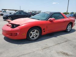 Salvage cars for sale at Grand Prairie, TX auction: 1999 Pontiac Firebird