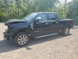 Salvage cars for sale at Cookstown, ON auction: 2022 Ford F250 Super Duty