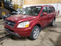 Salvage cars for sale from Copart Anchorage, AK: 2005 Honda Pilot EXL