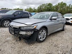 Vehiculos salvage en venta de Copart Houston, TX: 2020 Honda Accord LX