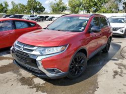 Salvage cars for sale at Bridgeton, MO auction: 2018 Mitsubishi Outlander SE