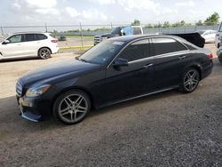 Salvage cars for sale from Copart Houston, TX: 2014 Mercedes-Benz E 350 4matic