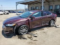 Salvage cars for sale at Los Angeles, CA auction: 2017 Ford Fusion SE