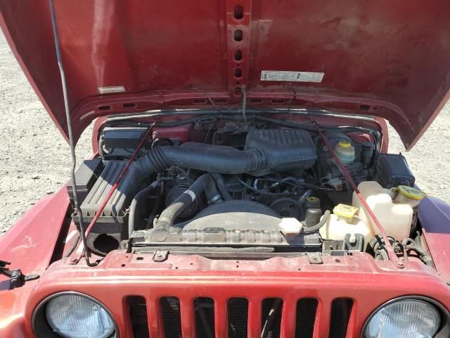 1998 Jeep Wrangler / TJ SE