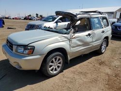 Salvage cars for sale at Brighton, CO auction: 2005 Subaru Forester 2.5XS