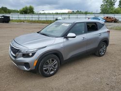 Salvage cars for sale at Columbia Station, OH auction: 2021 KIA Seltos LX