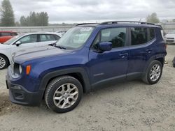 Jeep salvage cars for sale: 2017 Jeep Renegade Latitude