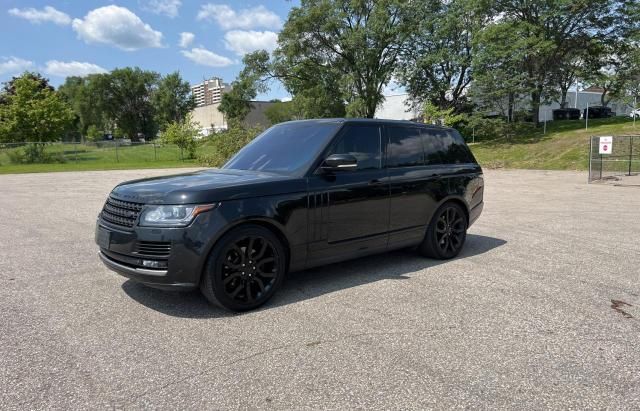 2017 Land Rover Range Rover HSE