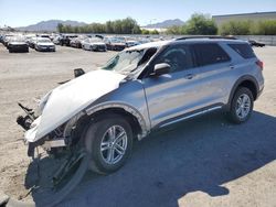 Salvage cars for sale at Las Vegas, NV auction: 2020 Ford Explorer XLT