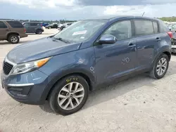 Salvage cars for sale from Copart Houston, TX: 2016 KIA Sportage LX