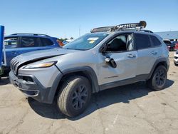 2016 Jeep Cherokee Trailhawk en venta en Woodhaven, MI