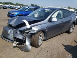 Salvage cars for sale at New Britain, CT auction: 2024 Tesla Model Y