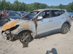 Salvage cars for sale at Duryea, PA auction: 2016 Hyundai Santa FE Sport