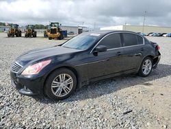 Salvage cars for sale at Tifton, GA auction: 2012 Infiniti G25 Base