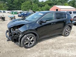 Salvage cars for sale at Mendon, MA auction: 2020 KIA Sportage LX