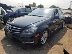 Flood-damaged cars for sale at auction: 2013 Mercedes-Benz C 300 4matic