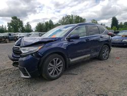 Salvage cars for sale at Portland, OR auction: 2022 Honda CR-V Touring