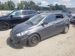 Salvage cars for sale at Spartanburg, SC auction: 2012 Hyundai Accent GLS