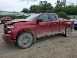 Salvage cars for sale at Davison, MI auction: 2021 Chevrolet Silverado K1500 Custom