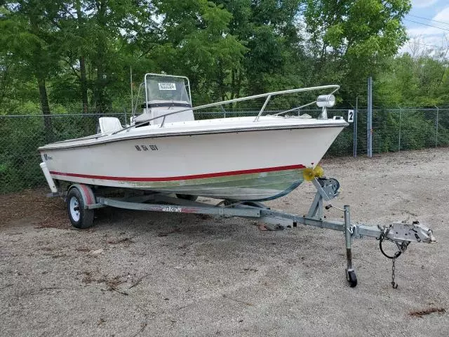 1989 Wells Cargo Boat With Trailer