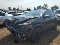 Jeep Cherokee salvage cars for sale: 2016 Jeep Cherokee Trailhawk