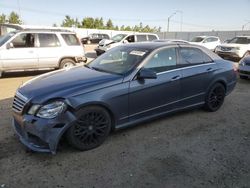 Mercedes-Benz salvage cars for sale: 2011 Mercedes-Benz E 350 4matic