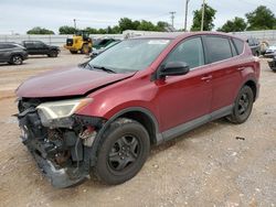 Toyota Vehiculos salvage en venta: 2018 Toyota Rav4 LE