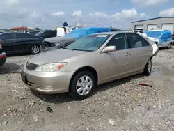 Toyota Camry le salvage cars for sale: 2003 Toyota Camry LE