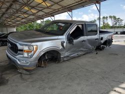 Salvage cars for sale at Cartersville, GA auction: 2021 Ford F150 Supercrew