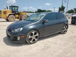 Salvage cars for sale at Oklahoma City, OK auction: 2012 Volkswagen GTI