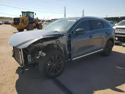 Salvage cars for sale at Colorado Springs, CO auction: 2023 Mazda CX-9 Grand Touring