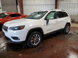 Salvage cars for sale at Lansing, MI auction: 2019 Jeep Cherokee Latitude Plus