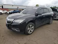 Salvage cars for sale at New Britain, CT auction: 2014 Acura MDX