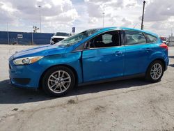 Salvage cars for sale from Copart Anthony, TX: 2015 Ford Focus SE