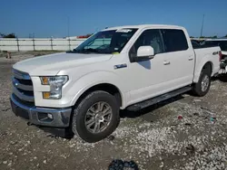 Salvage trucks for sale at Cahokia Heights, IL auction: 2017 Ford F150 Supercrew