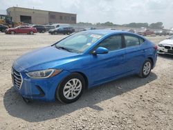 Salvage cars for sale at Kansas City, KS auction: 2018 Hyundai Elantra SE