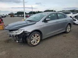 Salvage cars for sale at East Granby, CT auction: 2015 Chrysler 200 Limited