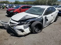 Salvage cars for sale at Las Vegas, NV auction: 2022 Toyota Camry SE