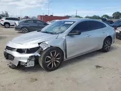 Chevrolet Vehiculos salvage en venta: 2017 Chevrolet Malibu LT