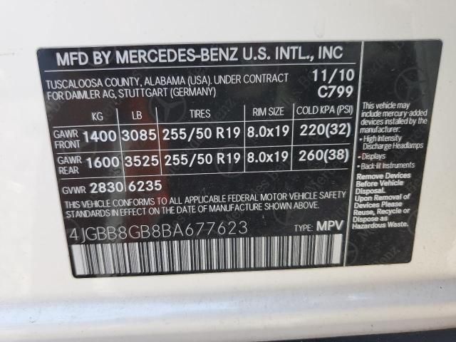 2011 Mercedes-Benz ML 350 4matic