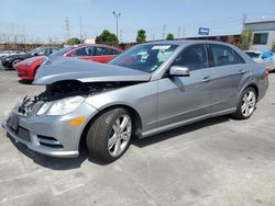 Salvage cars for sale at Wilmington, CA auction: 2013 Mercedes-Benz E 350