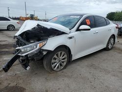 Salvage cars for sale at Oklahoma City, OK auction: 2018 KIA Optima LX