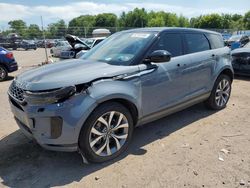 Salvage cars for sale at Pennsburg, PA auction: 2022 Land Rover Range Rover Evoque SE