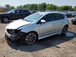 Salvage cars for sale from Copart Chalfont, PA: 2017 Toyota Corolla IM